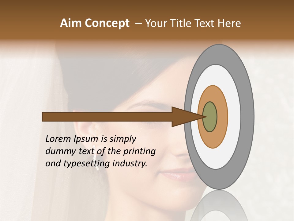 Glamour Girl Pretty PowerPoint Template