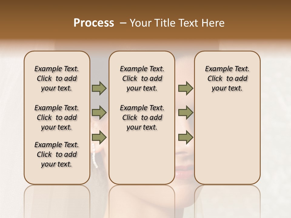 Glamour Girl Pretty PowerPoint Template