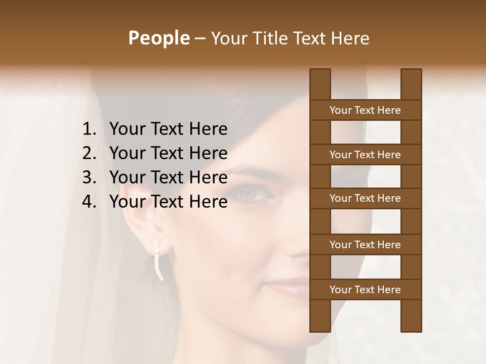 Glamour Girl Pretty PowerPoint Template