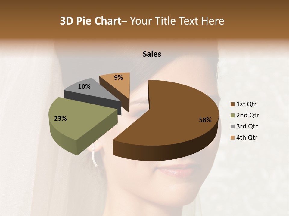 Glamour Girl Pretty PowerPoint Template