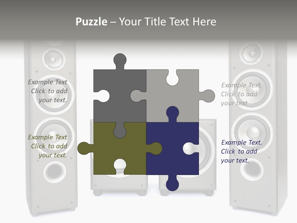 Equipment System Acoustic PowerPoint Template