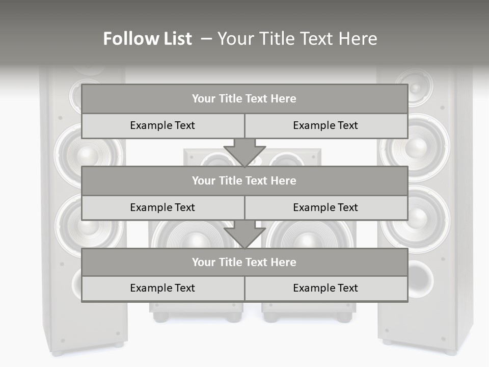 Equipment System Acoustic PowerPoint Template