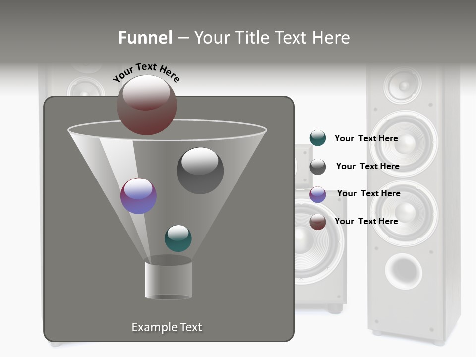 Equipment System Acoustic PowerPoint Template
