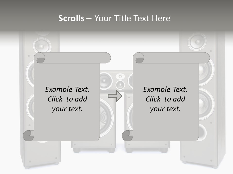 Equipment System Acoustic PowerPoint Template