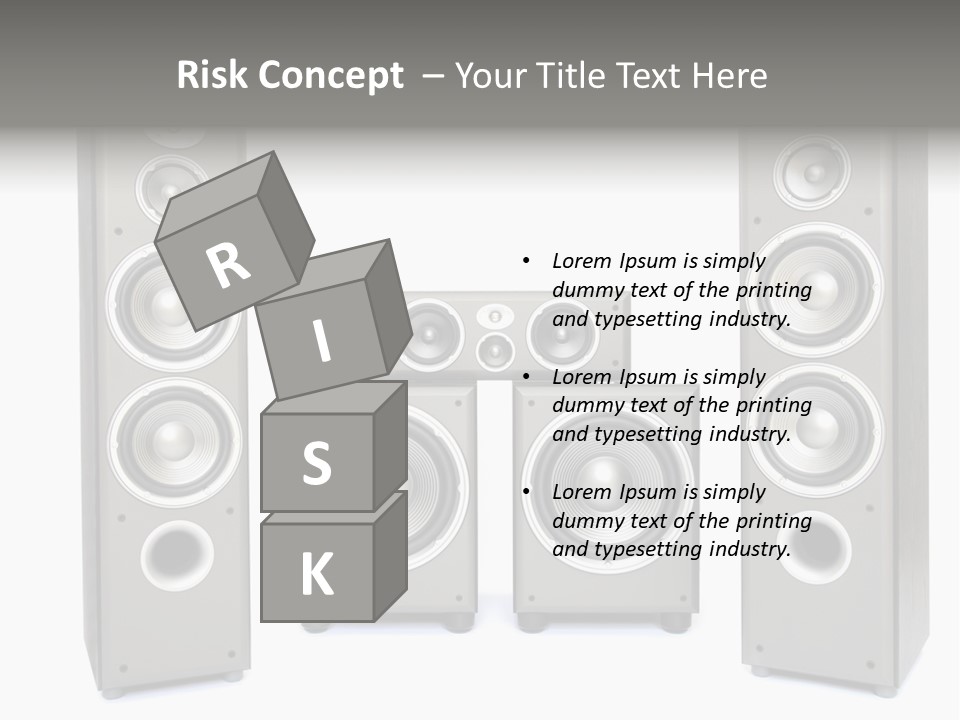 Equipment System Acoustic PowerPoint Template