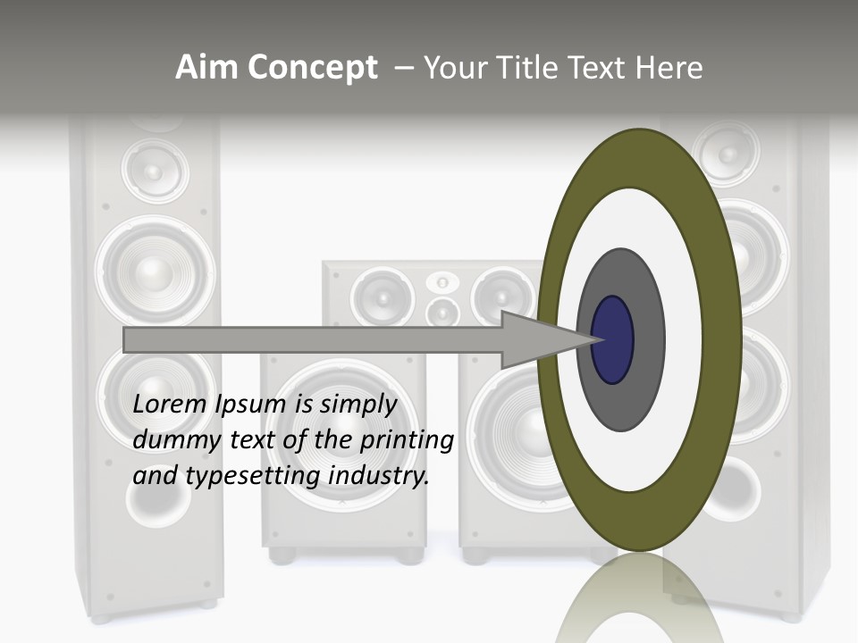 Equipment System Acoustic PowerPoint Template