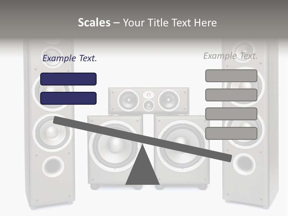Equipment System Acoustic PowerPoint Template
