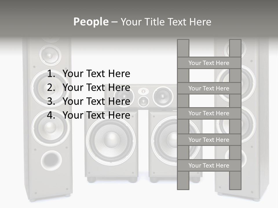 Equipment System Acoustic PowerPoint Template