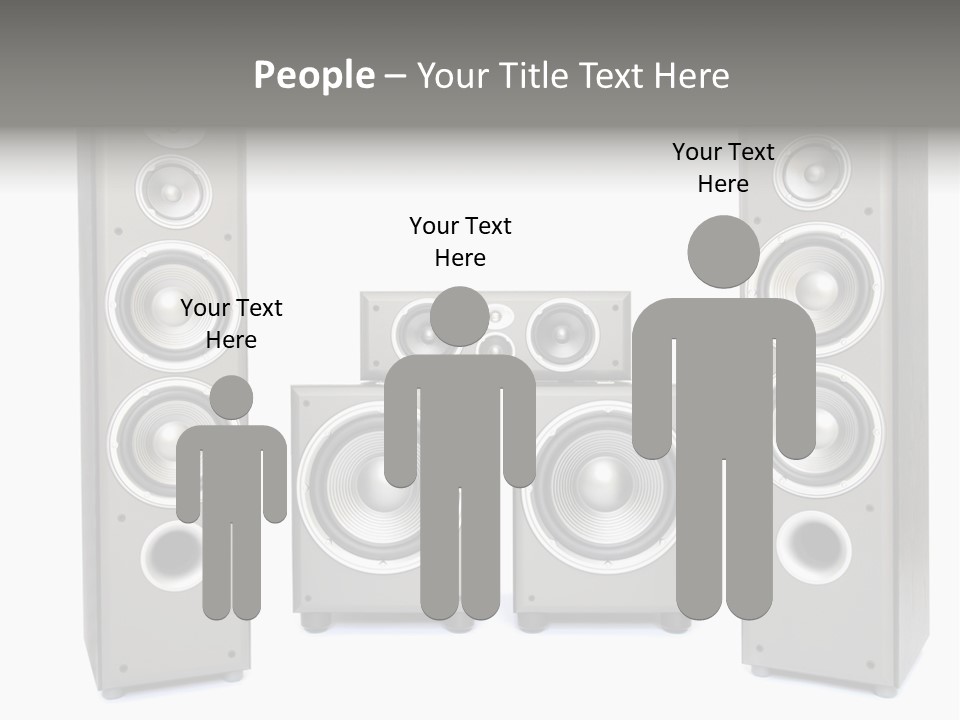 Equipment System Acoustic PowerPoint Template