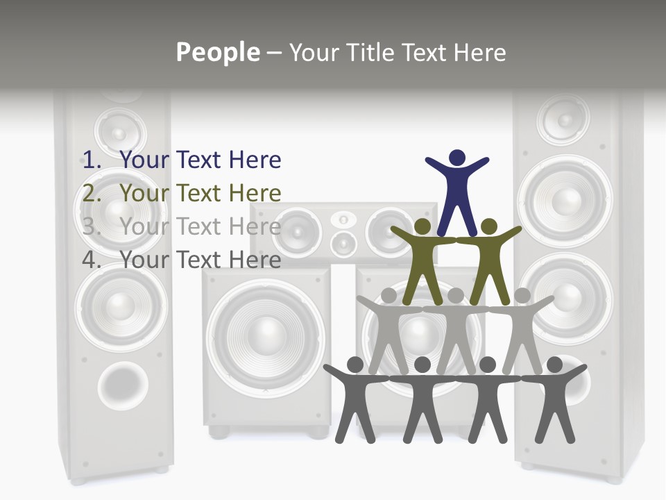 Equipment System Acoustic PowerPoint Template