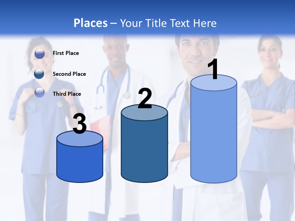 Physician People Health Care PowerPoint Template