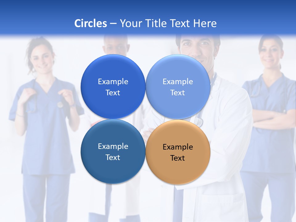 Physician People Health Care PowerPoint Template