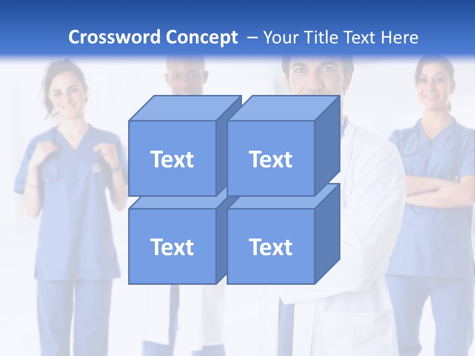 Physician People Health Care PowerPoint Template