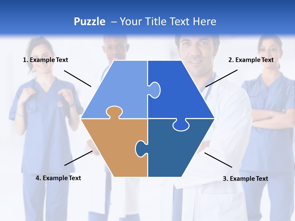 Physician People Health Care PowerPoint Template