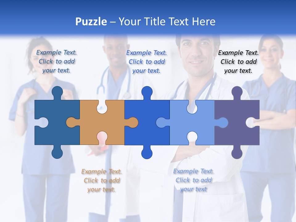 Physician People Health Care PowerPoint Template