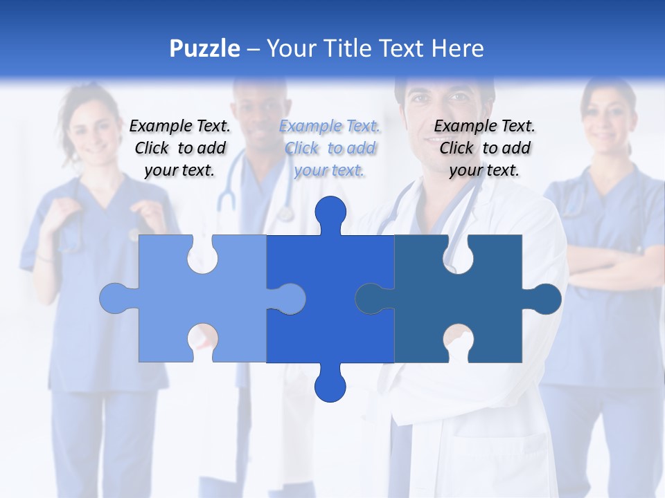 Physician People Health Care PowerPoint Template