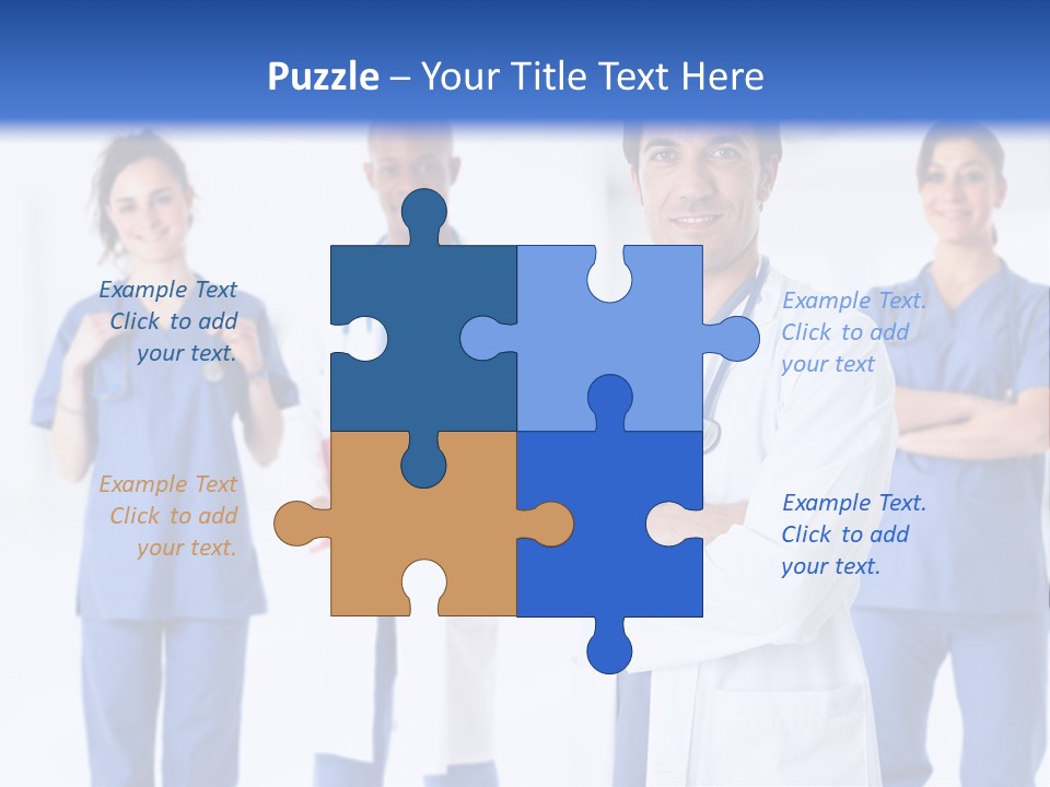 Physician People Health Care PowerPoint Template