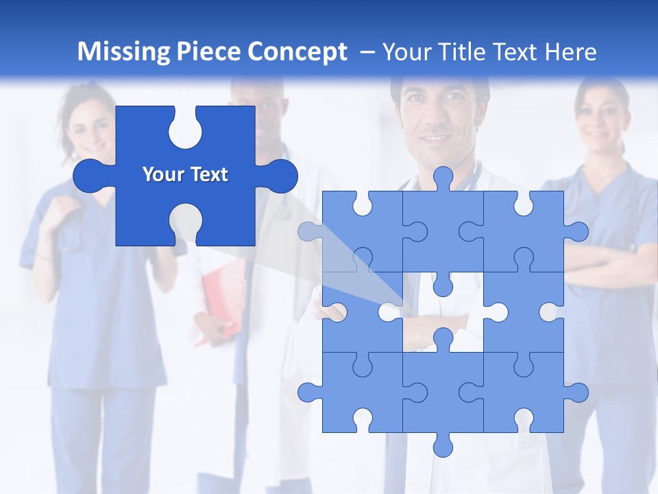 Physician People Health Care PowerPoint Template