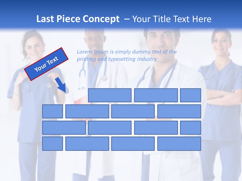 Physician People Health Care PowerPoint Template