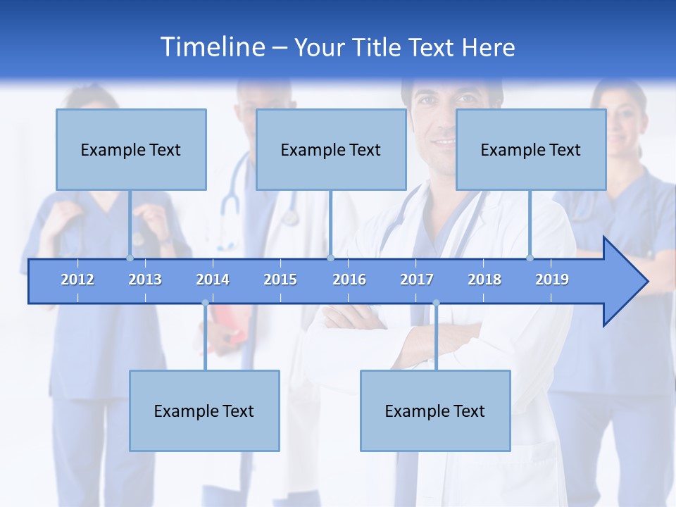 Physician People Health Care PowerPoint Template