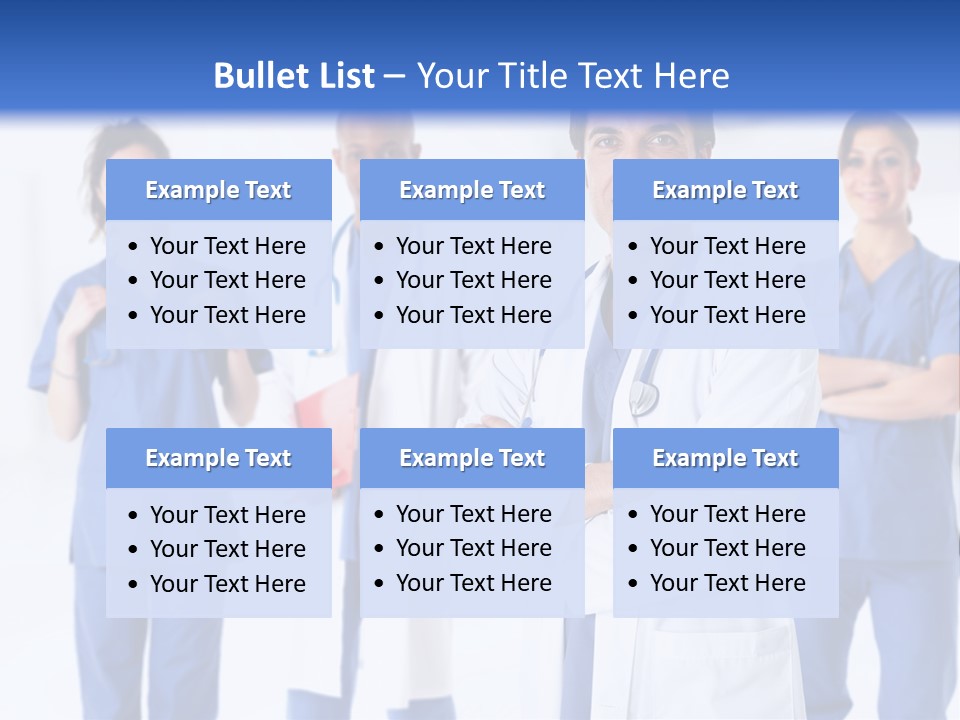 Physician People Health Care PowerPoint Template