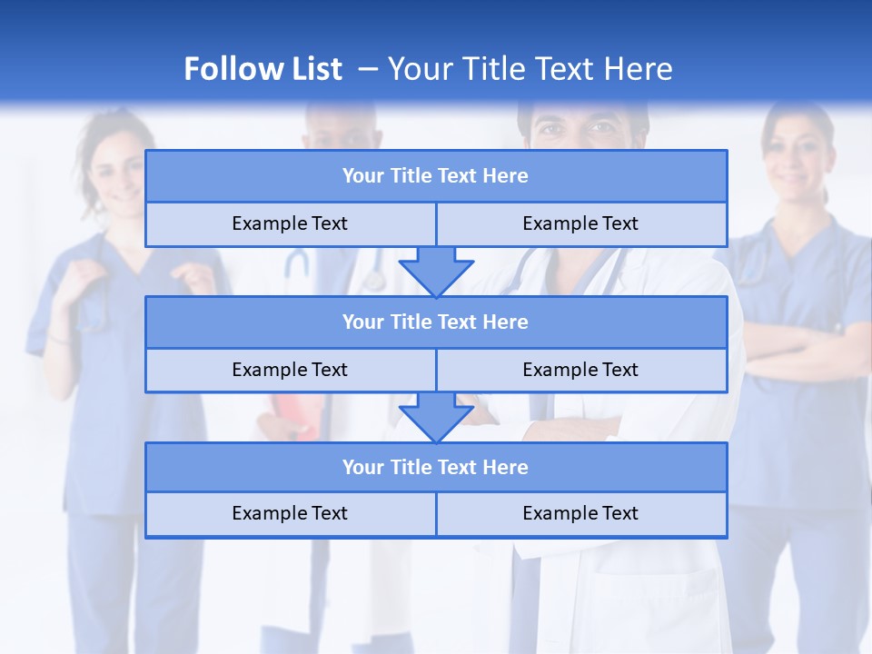 Physician People Health Care PowerPoint Template