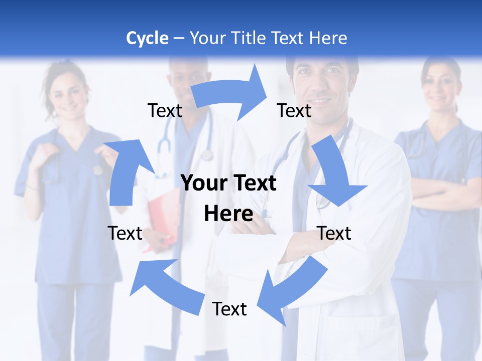 Physician People Health Care PowerPoint Template