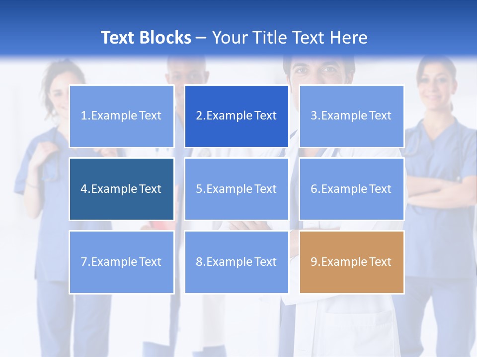 Physician People Health Care PowerPoint Template