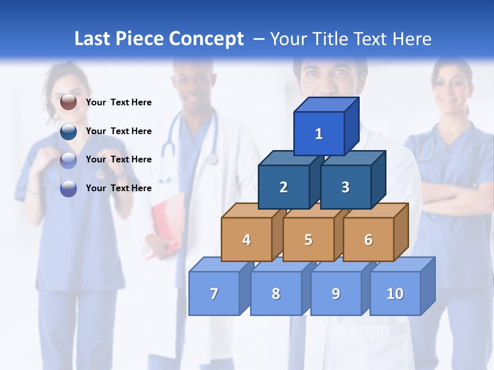 Physician People Health Care PowerPoint Template