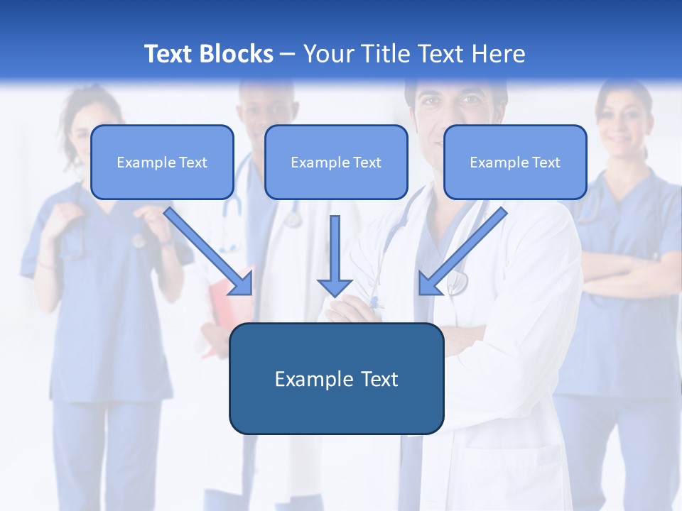 Physician People Health Care PowerPoint Template