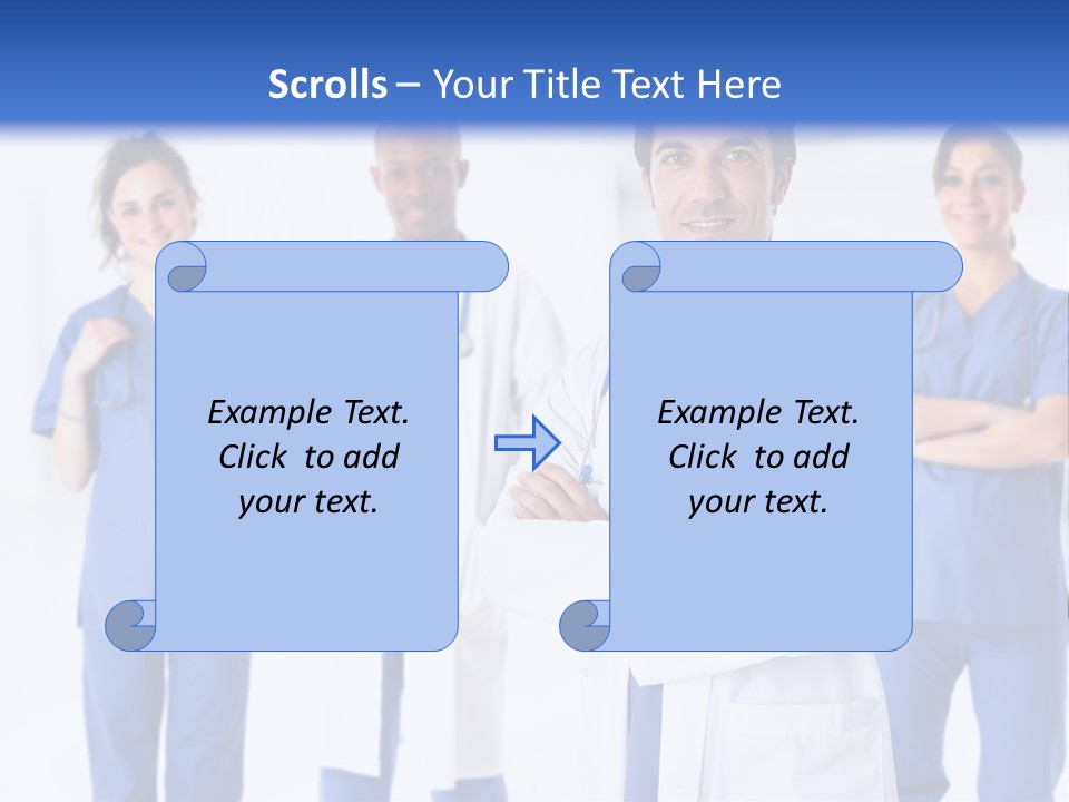 Physician People Health Care PowerPoint Template