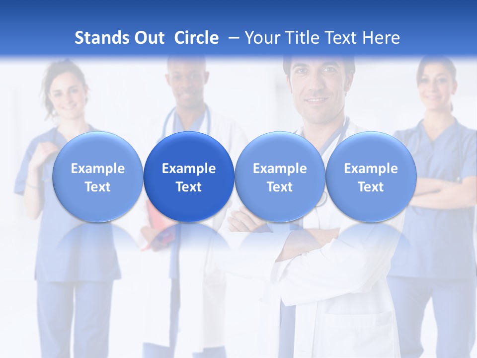 Physician People Health Care PowerPoint Template