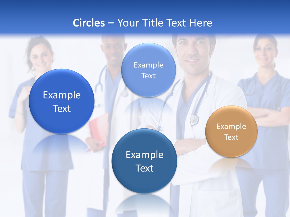 Physician People Health Care PowerPoint Template