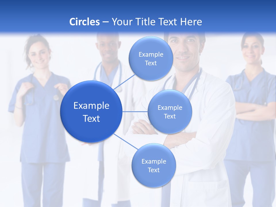 Physician People Health Care PowerPoint Template