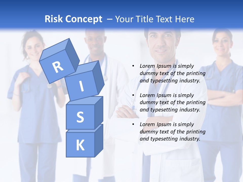 Physician People Health Care PowerPoint Template