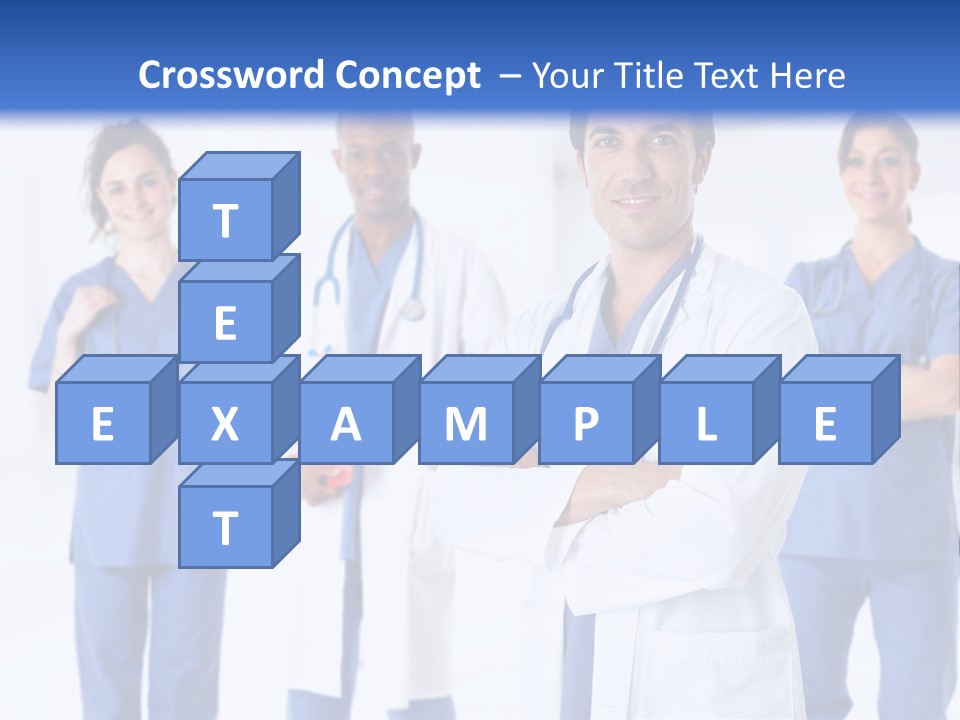 Physician People Health Care PowerPoint Template