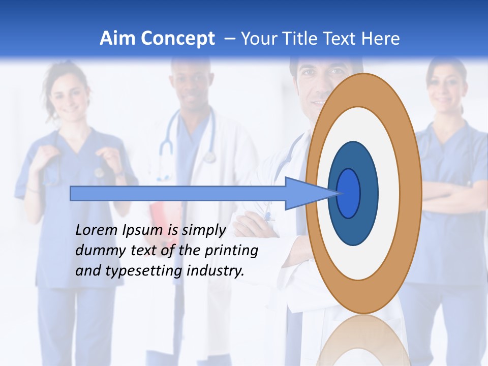 Physician People Health Care PowerPoint Template