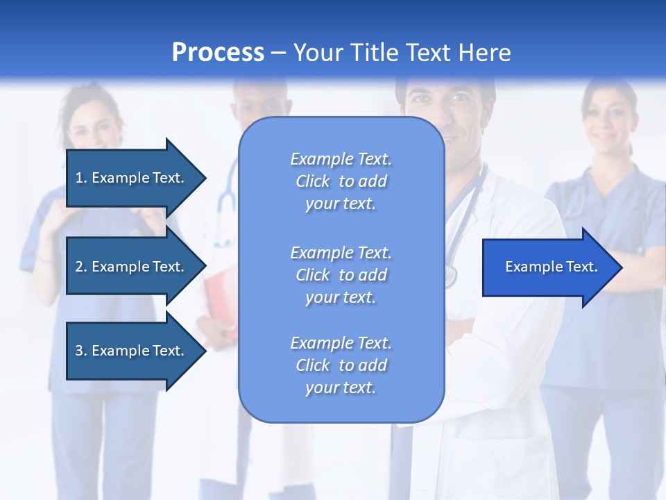 Physician People Health Care PowerPoint Template