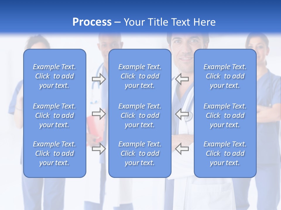 Physician People Health Care PowerPoint Template