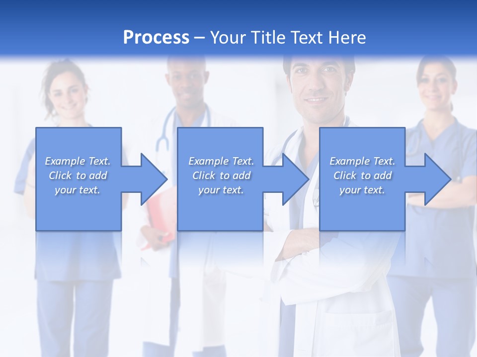 Physician People Health Care PowerPoint Template