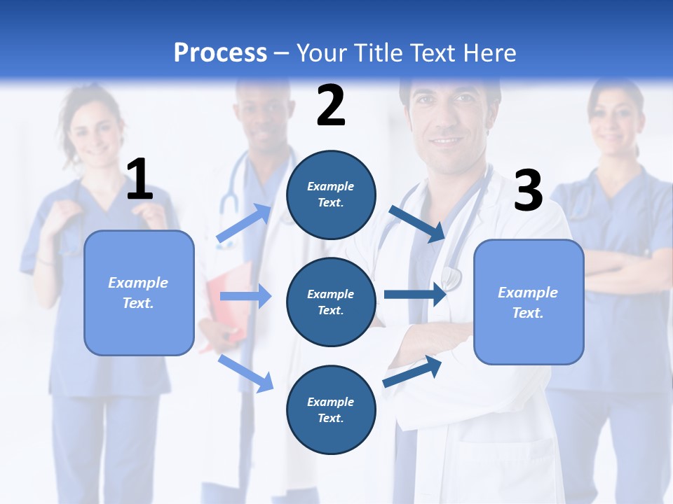 Physician People Health Care PowerPoint Template
