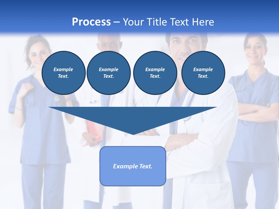 Physician People Health Care PowerPoint Template