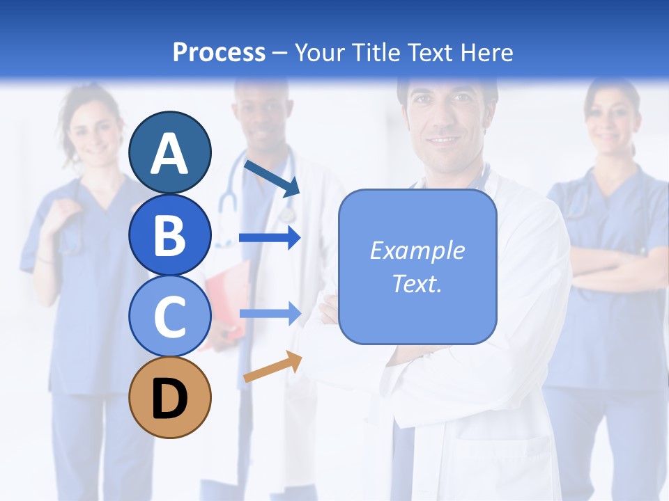 Physician People Health Care PowerPoint Template