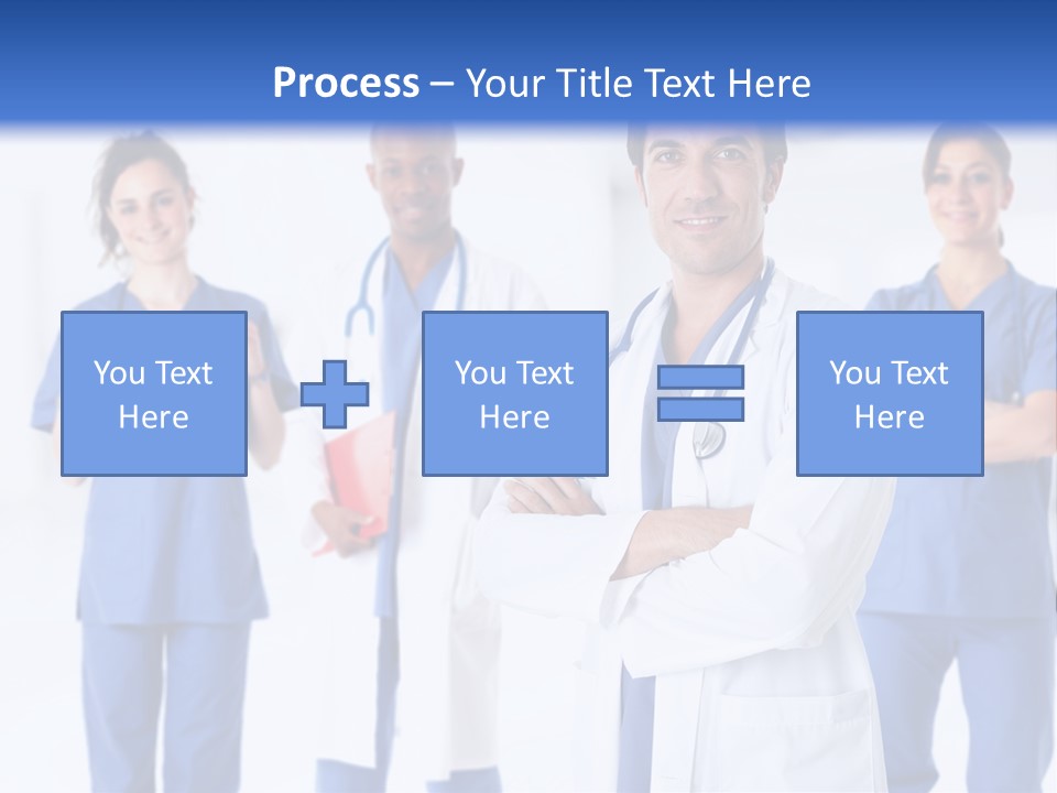 Physician People Health Care PowerPoint Template