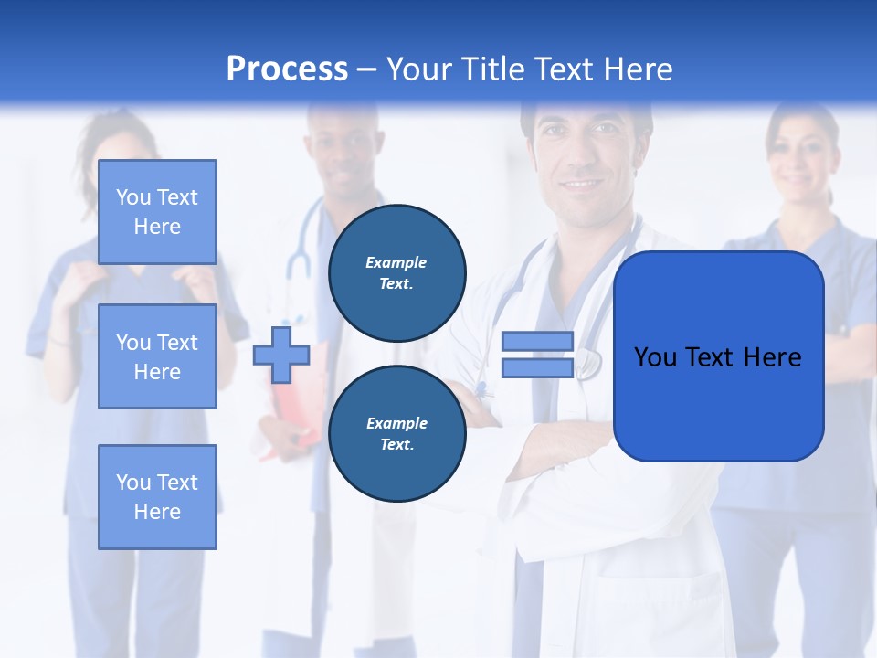 Physician People Health Care PowerPoint Template