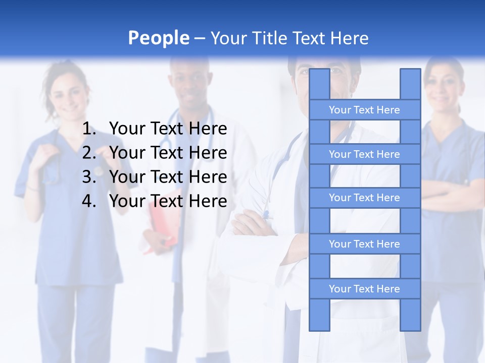 Physician People Health Care PowerPoint Template