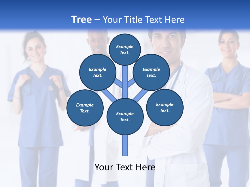 Physician People Health Care PowerPoint Template