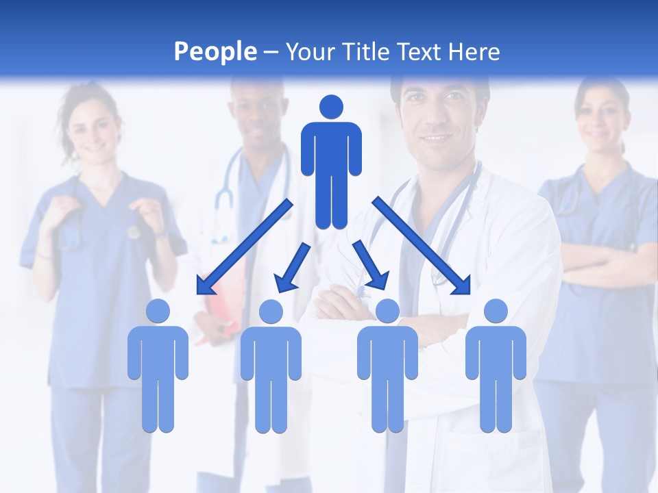 Physician People Health Care PowerPoint Template