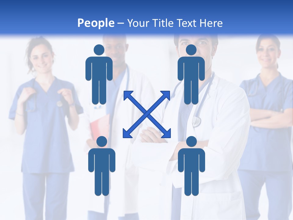 Physician People Health Care PowerPoint Template