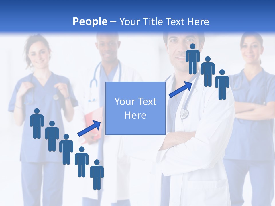 Physician People Health Care PowerPoint Template